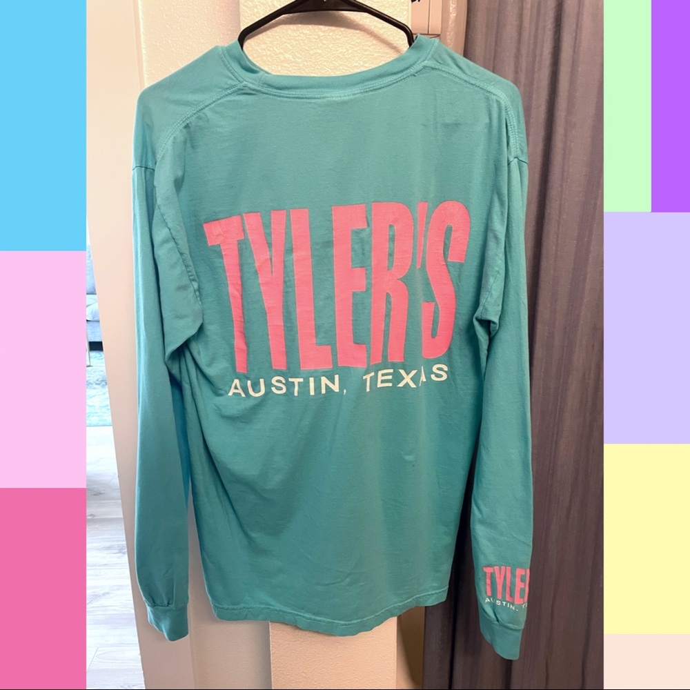 Tyler’s tshirt size M long sleeve